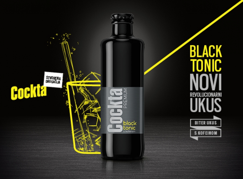 Novi revolucionarni ukus Cockta Black Tonic