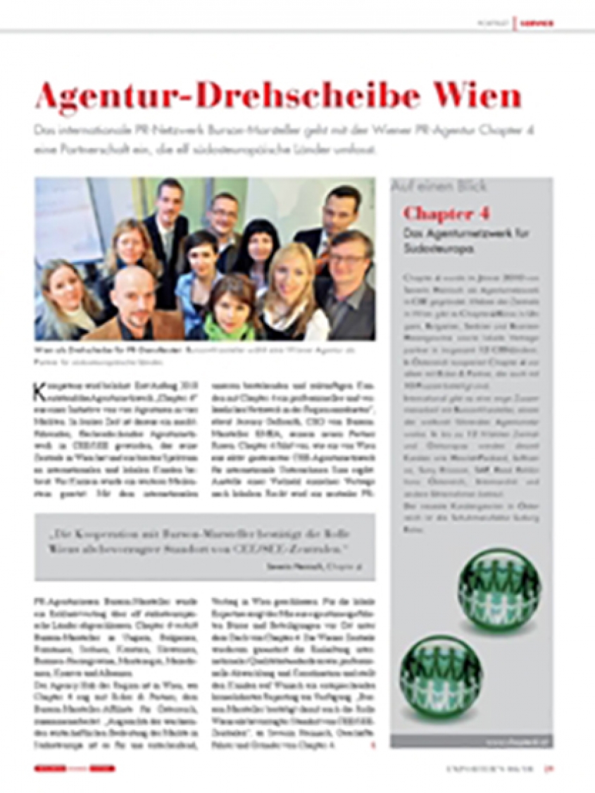 Chapter 4 Group in the media