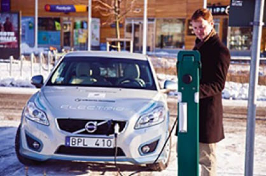 Intelligent solution for charging electric cars