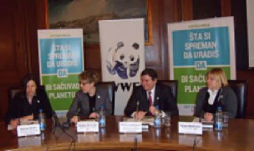 Announced action Earth Hour 2012