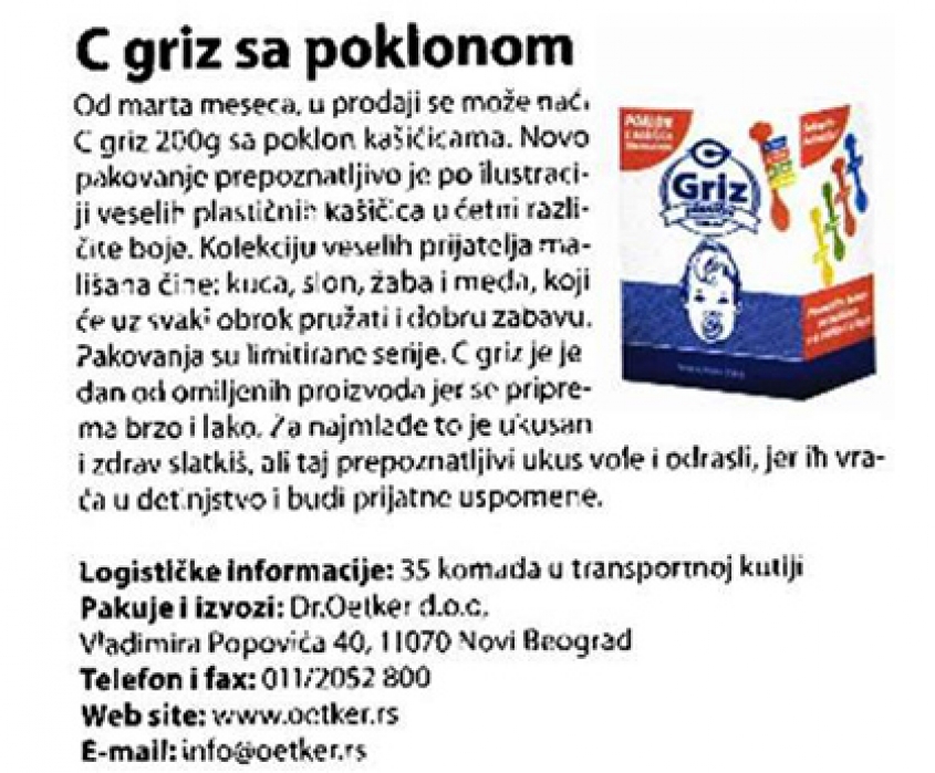 Dr. Oetker in the Media