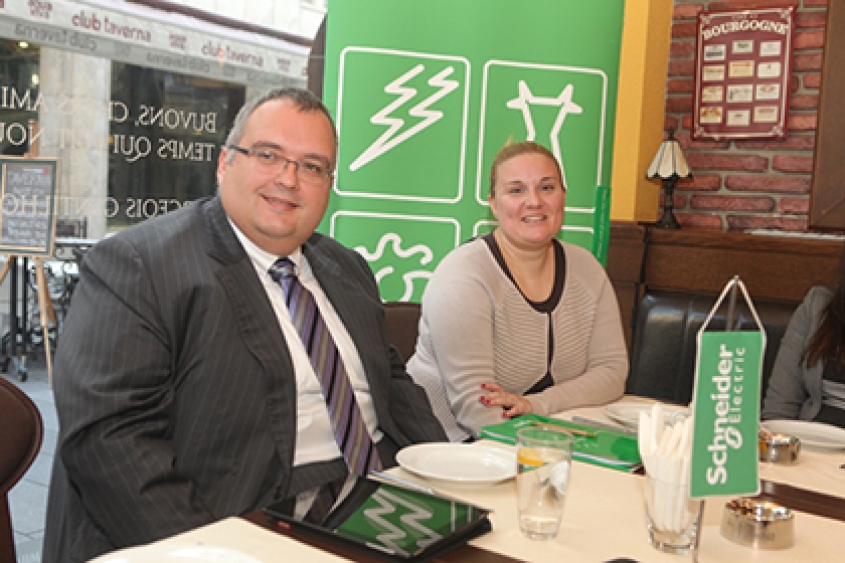 Schneider Electric Working Breakfast for the Media