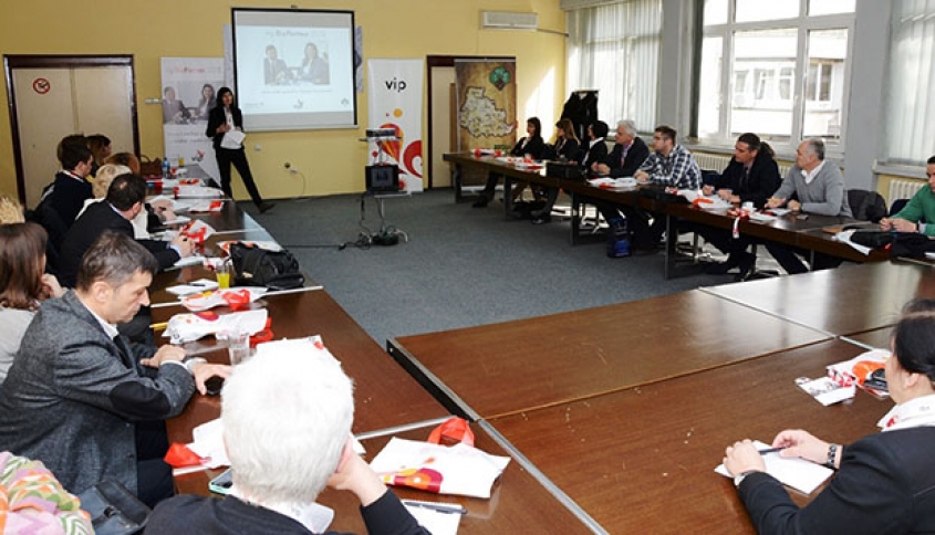 Vip mobile with partners held a free workshop - Vip BizPartner 2015 – in Valjevo