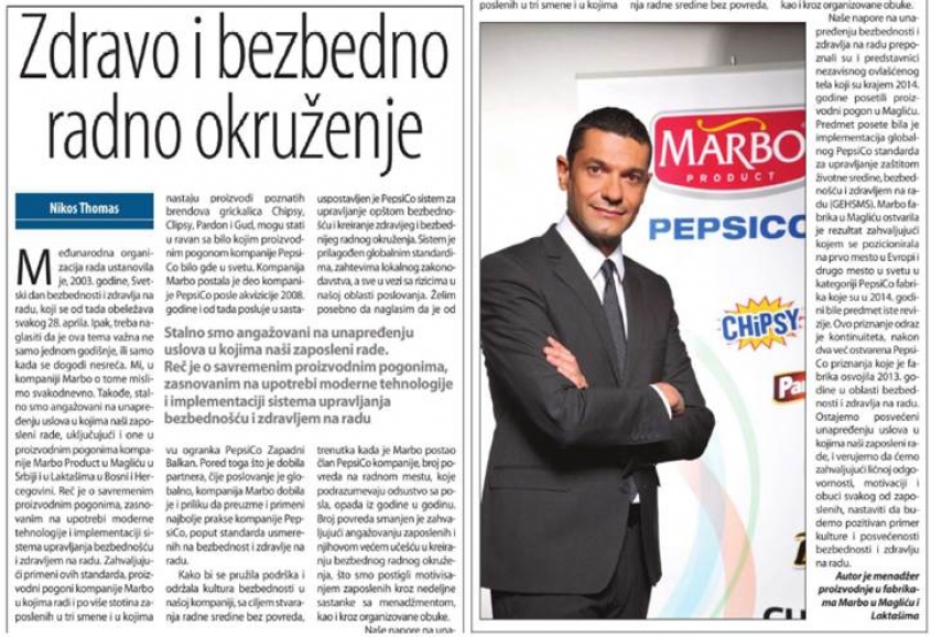 Marbo Company about the Culture of Safety