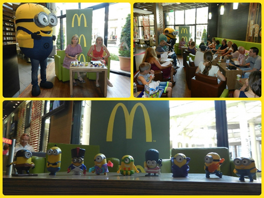 Minions in McDonald's