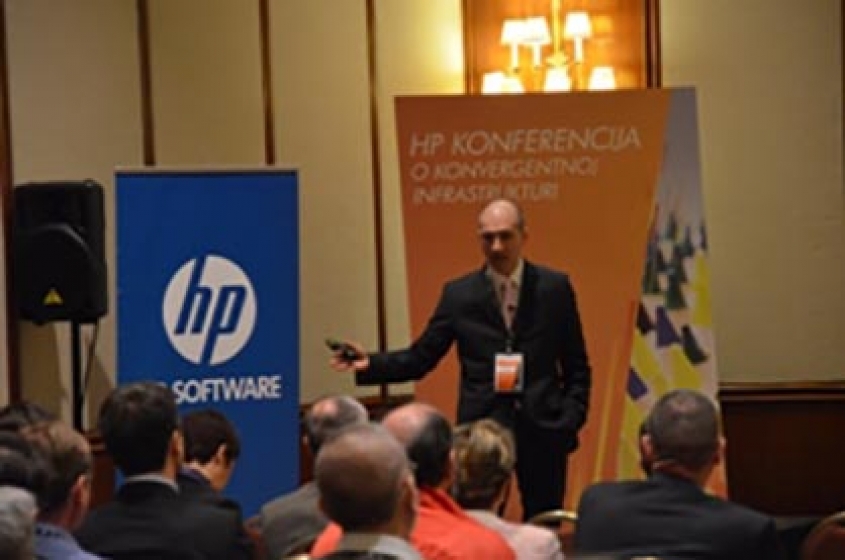 HP organized a Conference on Converged Infrastructure