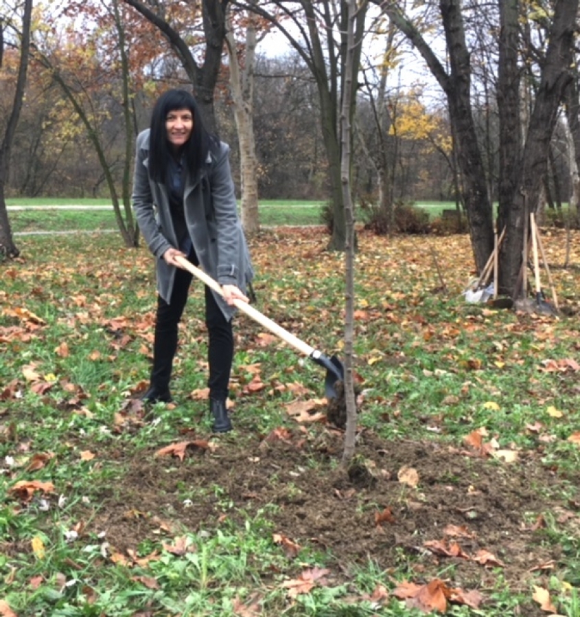 Chapter 4 took part in action “Reforestation of Belgrade”