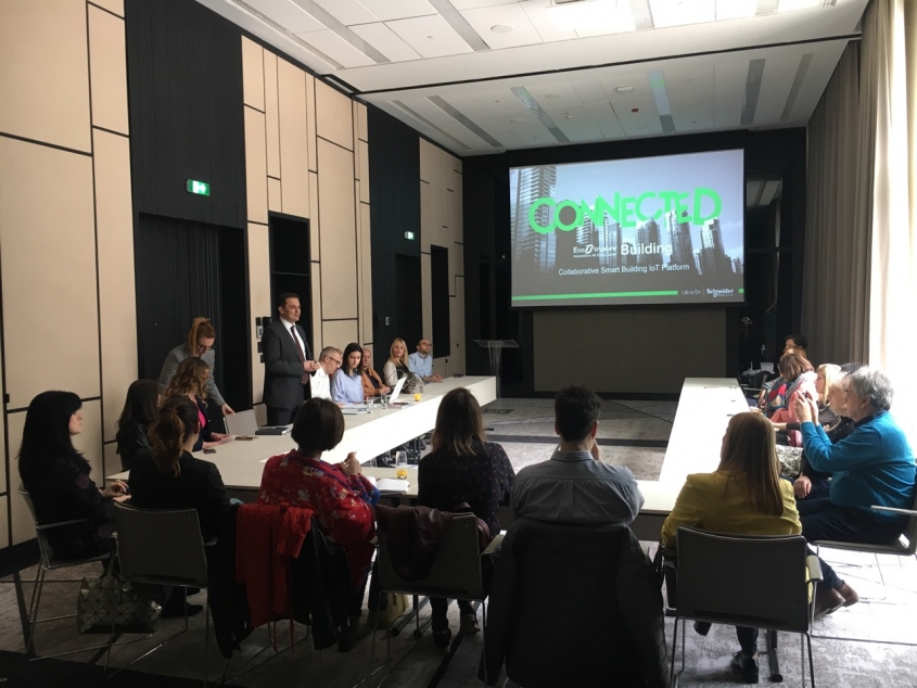 Innovative ecostruxure platform in Hilton Belgrade hotel
