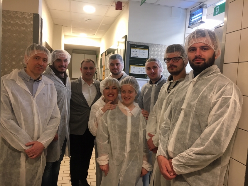 McDonald's organized an open day for students of the Faculty of Agriculture