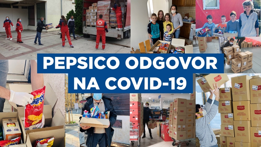 PepsiCo Western Balkans donated more than $ 200,000 for necessary health equipment and foodstuffs