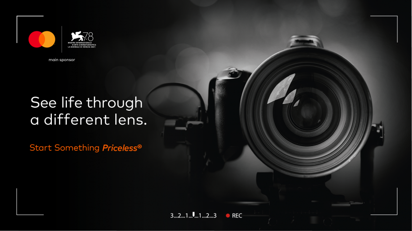 Mastercard and the Venice Film Festival give movie lovers the opportunity to see life from a different perspective