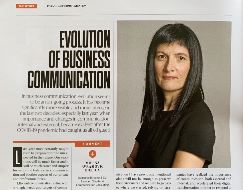 Evolution of business communication