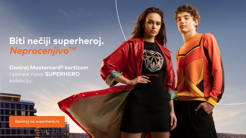 Mastercard and NURDOR in a new donation campaign