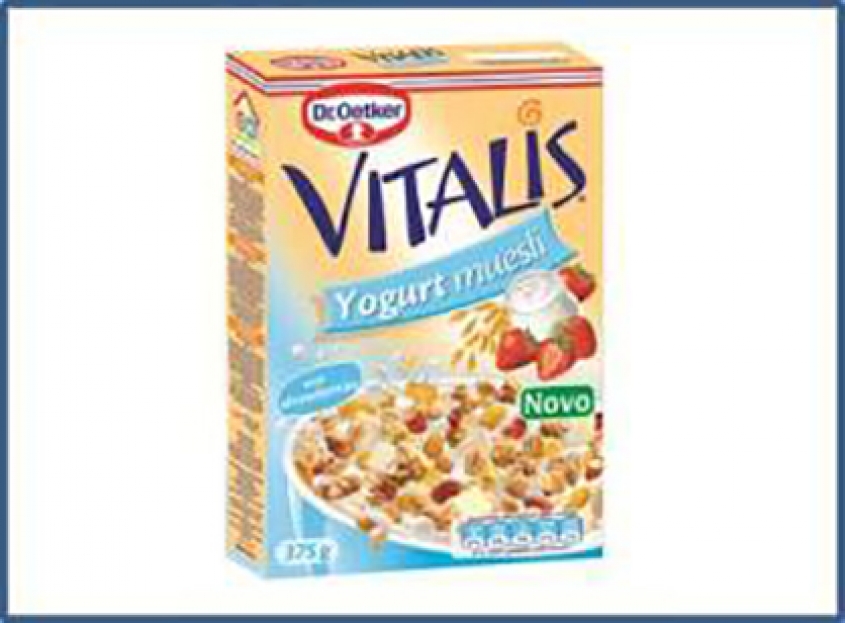 Novi Dr.Oetker Vitalis musli sa jogurtom i jagodama